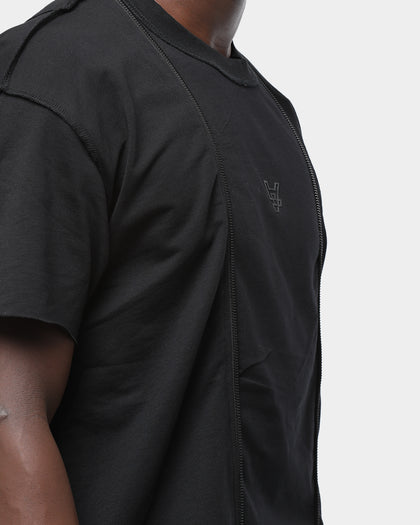 Unisex The Anti Order Mechanical Hooded T-Shirt Black