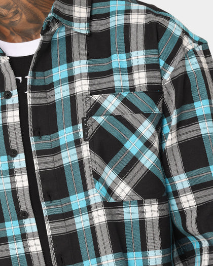 Saint Morta Prima Flannel Shirt Cyan