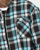 Saint Morta Prima Flannel Shirt Cyan