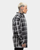 SAINT MORTA PRIMA LS FLANNEL SHIRT GREY/BLACK/WHITE