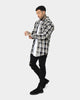 Saint Morta Prima Long Sleeve Flannel Shirt Stone/Black