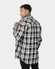 Saint Morta Prima Long Sleeve Flannel Shirt Stone/Black