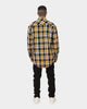 Saint Morta Prima Long Sleeve Flannel Shirt Yellow