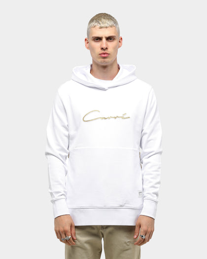 Carré Men's Scripted Raffine Hoodie White