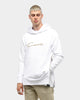 Carré Men's Scripted Raffine Hoodie White