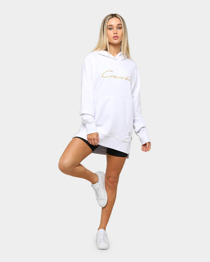 Carré Men's Scripted Raffine Hoodie White