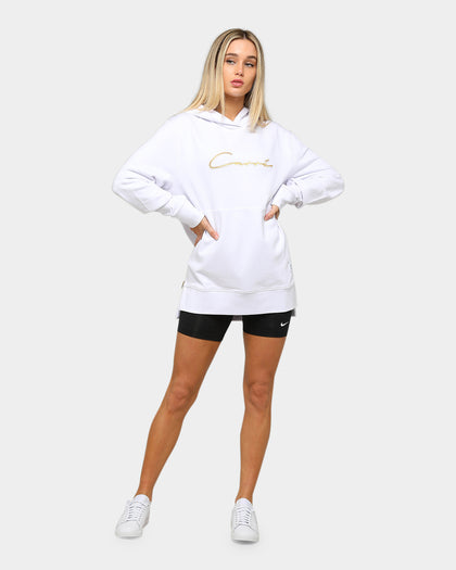 Carré Men's Scripted Raffine Hoodie White