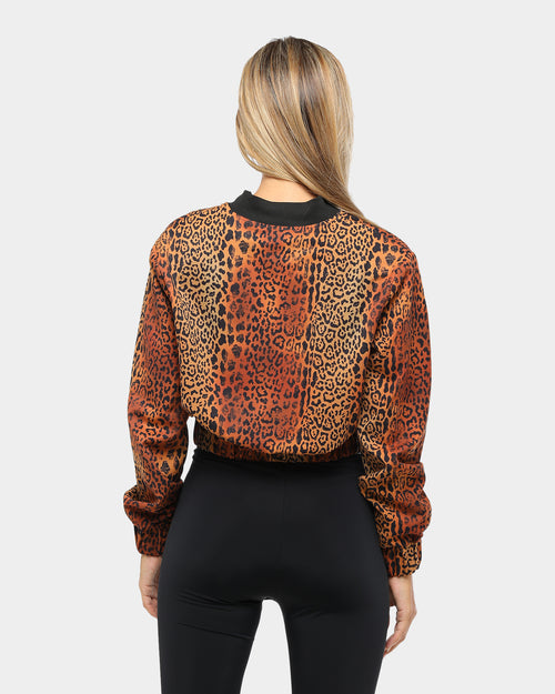 Nana Judy Women's Skyla Bomber Jacket Leopard