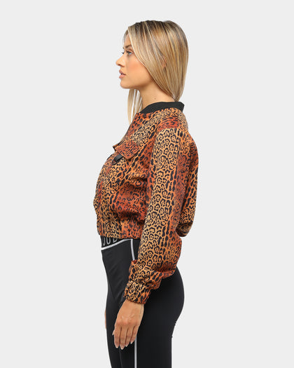 Nana Judy Women's Skyla Bomber Jacket Leopard