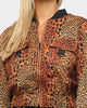 Nana Judy Women's Skyla Bomber Jacket Leopard