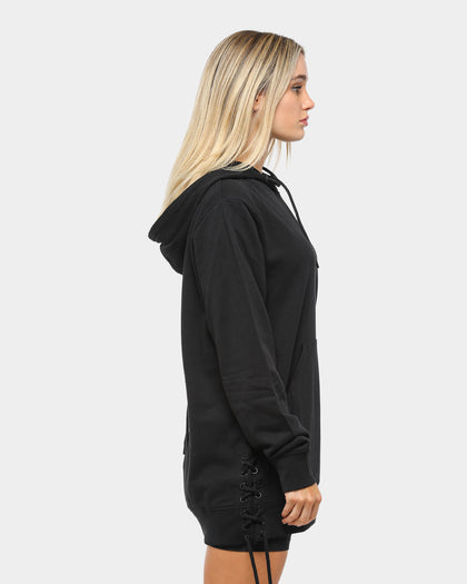Saint Morta Men's Rope Panel Hoodie Black/Black