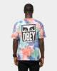 Obey Eyes Icon Tie Dye S/S Tee Iris Blotch