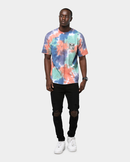 Obey Eyes Icon Tie Dye S/S Tee Iris Blotch