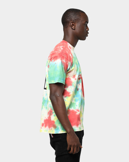 Obey Eyes Icon Tie Dye S/S Tee Rainbow