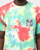 Obey Eyes Icon Tie Dye S/S Tee Rainbow
