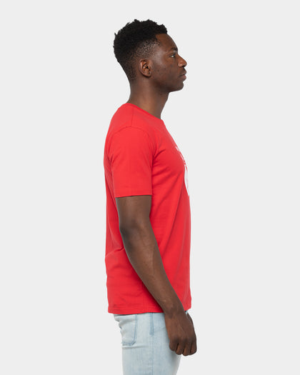 Draft Day Headtop SS Tee 	Red/White