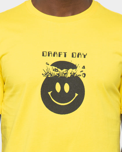 Draft Day Headtop SS Tee Yellow/Black