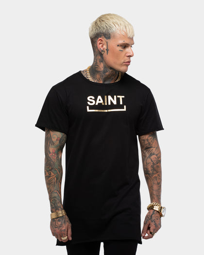 Saint Morta Men's Trophies Tall Short Sleeve T-Shirt Black/Gold