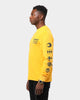 Tommy Jeans Men's TJM Bubbled Flags LS Tee Golden Glow