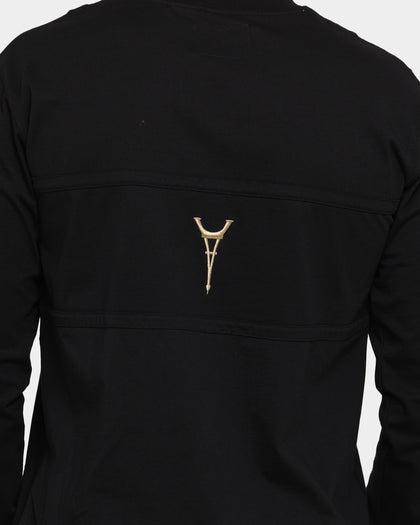 Carré Scripted Classique Long Sleeve T-Shirt Black/Gold