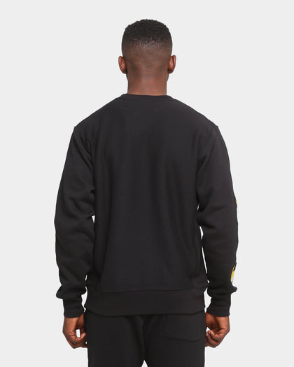 Champion Rev Weave Script Crew Black/Gold