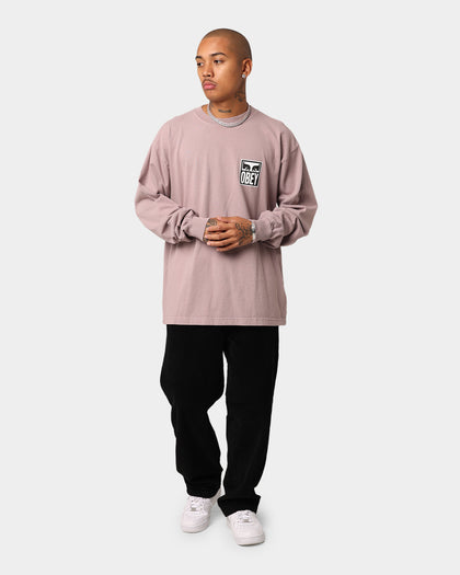 Obey Eyes Icon 2 LS T-shirt Gallnut