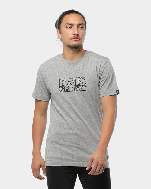 Rats Get Fat Crow SS Tee Grey