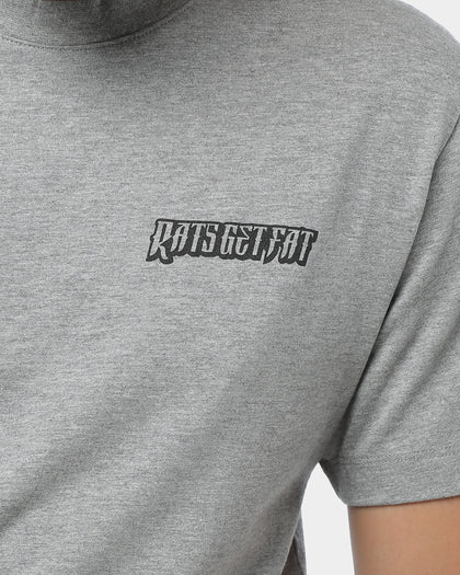 Rats Get Fat AXE SS T-Shirt Grey