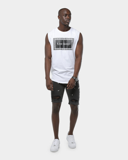 Last Kings Bounty Muscle Tee White