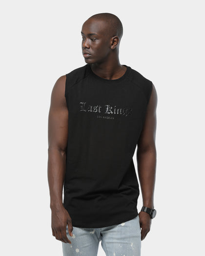 Last Kings Glossed Up Muscle Tee Black