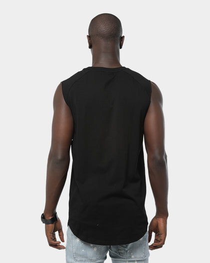 Last Kings Glossed Up Muscle Tee Black