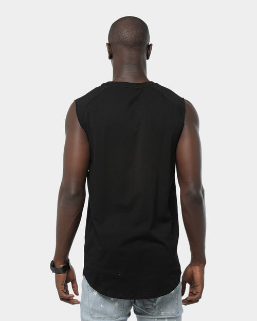 Last Kings Glossed Up Muscle Tee Black