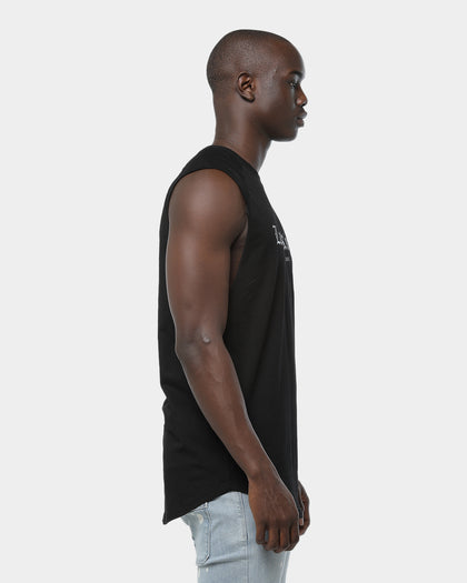 Last Kings Glossed Up Muscle Tee Black
