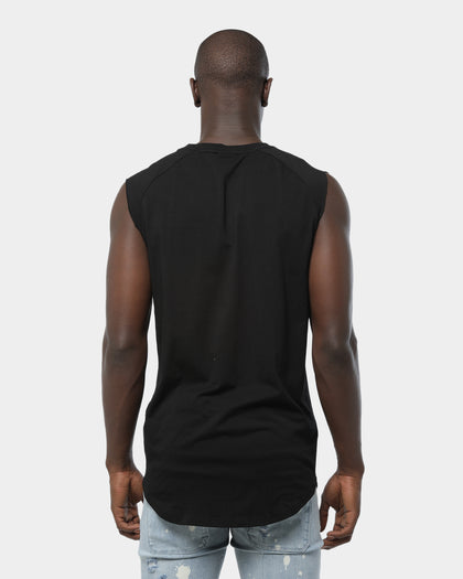 Last Kings Glossed Up Muscle Tee Black/Gold