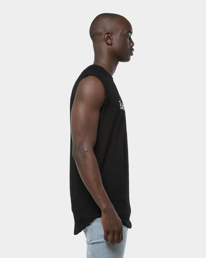 Last Kings Glossed Up Muscle Tee Black/Gold