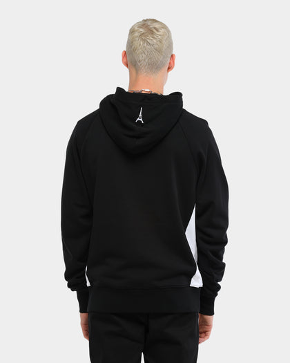 Carré Scripted Raglan Hoodie Black/White