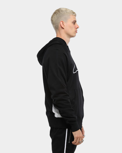 Carré Scripted Raglan Hoodie Black/White