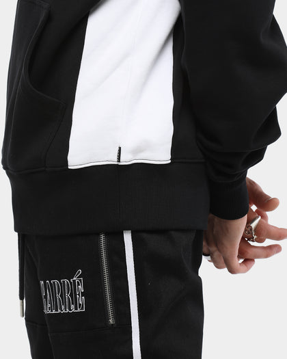 Carré Scripted Raglan Hoodie Black/White