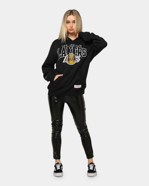 Mitchell & Ness Los Angeles Lakers Vintage Arch Hoodie Black