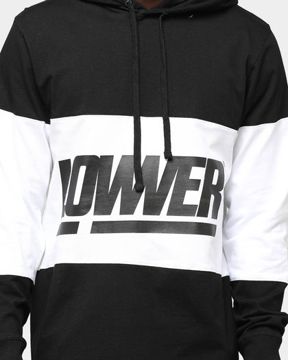 Lower Giants Irving Panel Long Sleeve Hoodie Black/White