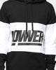 Lower Giants Irving Panel Long Sleeve Hoodie Black/White