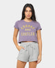 Crooks & Castles Women's Big & Bold Tee Purple