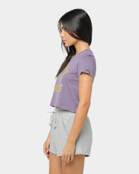 Crooks & Castles Women's Big & Bold Tee Purple