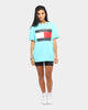 Tommy Jeans TJM Tommy Flag T-Shirt Chlorine Blue