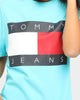 Tommy Jeans TJM Tommy Flag T-Shirt Chlorine Blue