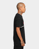 Lacoste Big Croc Logo T-Shirt Black/Red