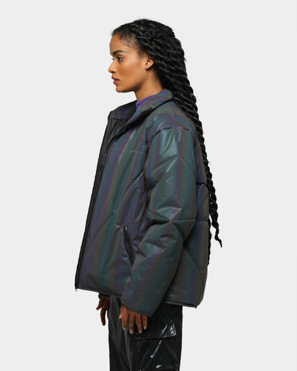 Loiter NYC Men's Spectrum Puffer Jacket Iridescent 3M/Multi-coloured