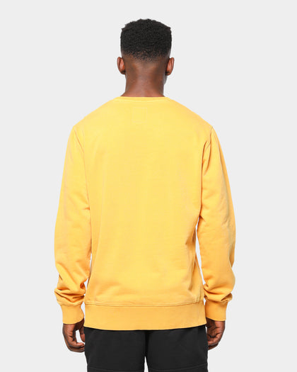 Russell Athletic Men's RA Reverse Panel Crew Sulpher