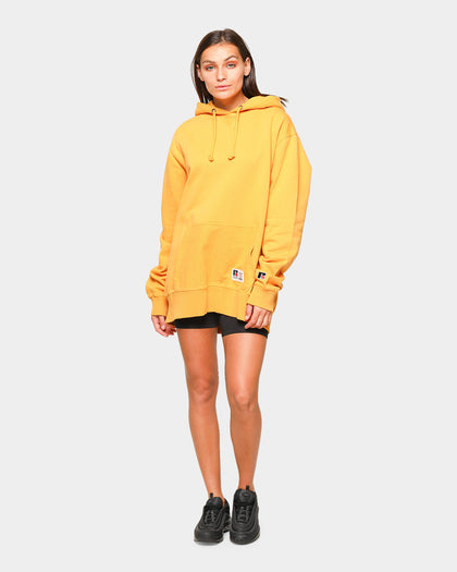 Russell Athletic Men's RA Reverse Panel Hoodie Sulpher