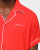Lited anchors Men's Tybalt Button Up Shirt Red